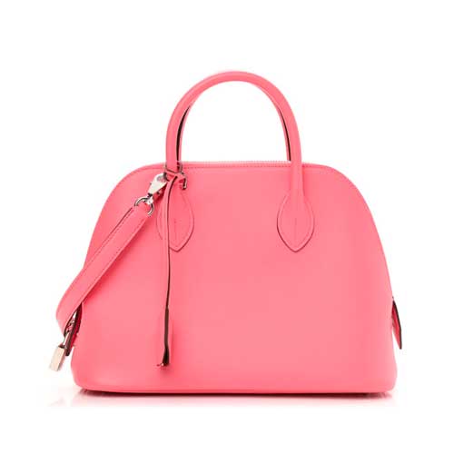 HERMES Evercolor Verso 1923 Bolide 25 Rose Ete Sienne